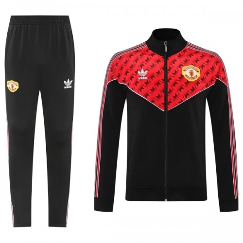Manchester United Trainingsjack Pak 2025-26 Rode - Heren Manchester United Trainingsjack Pak 2025-26 Rode - Heren